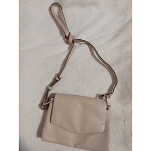 A New Day Crossbody Bag Beige Small‎ Flap Purse Adjustable Strap